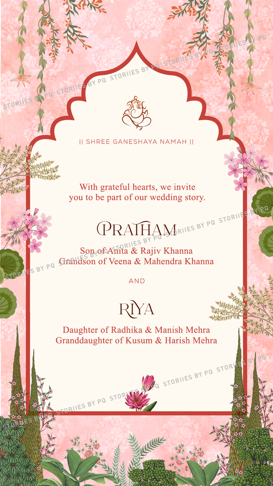 Grand Majesty – Luxury Wedding Invitation