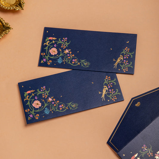 BLOOMING BLUES - Money Envelopes