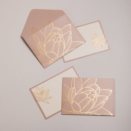 LOTUS HARMONY - Notecards