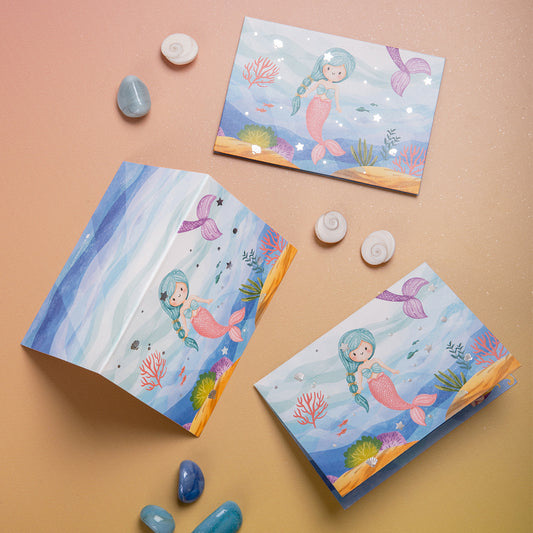 MERMAID - Fold Cards