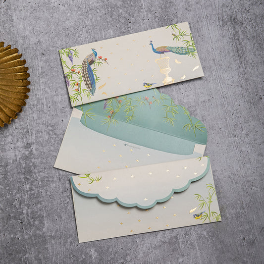 PEACOCK PANACHE - Money Envelopes