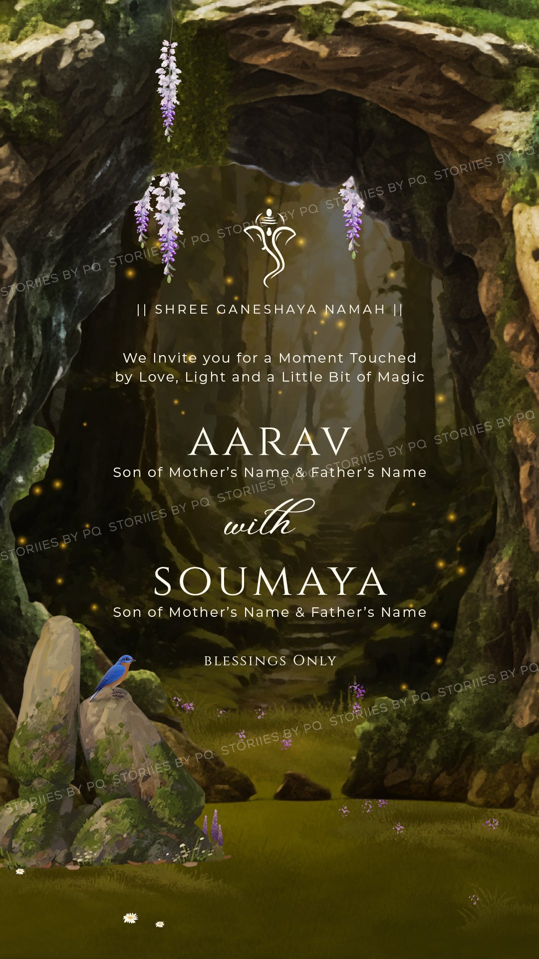 Enchanted Forest – Luxury Wedding Invitation