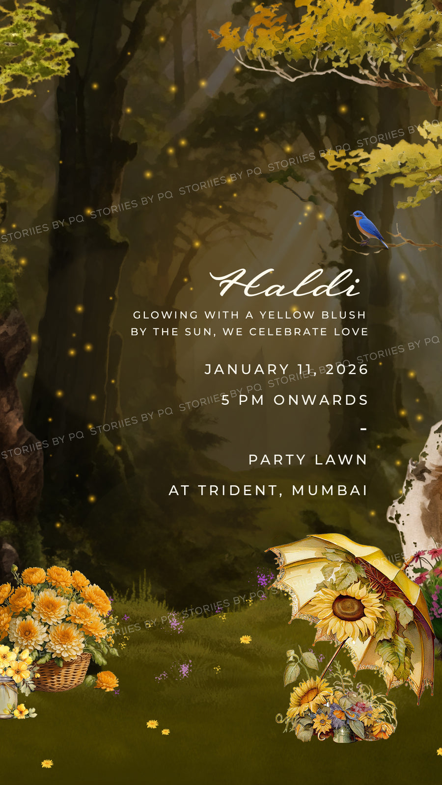 Enchanted Forest – Luxury Wedding Invitation