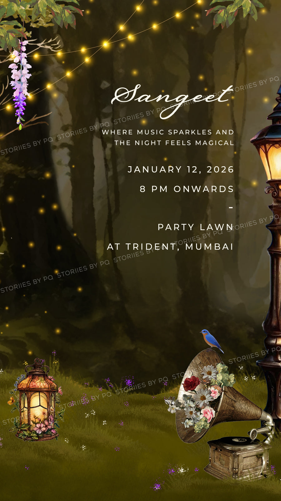 Enchanted Forest – Luxury Wedding Invitation