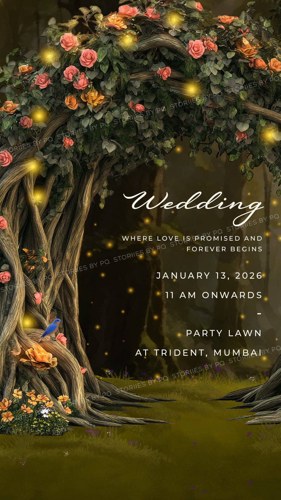 Enchanted Forest – Luxury Wedding Invitation