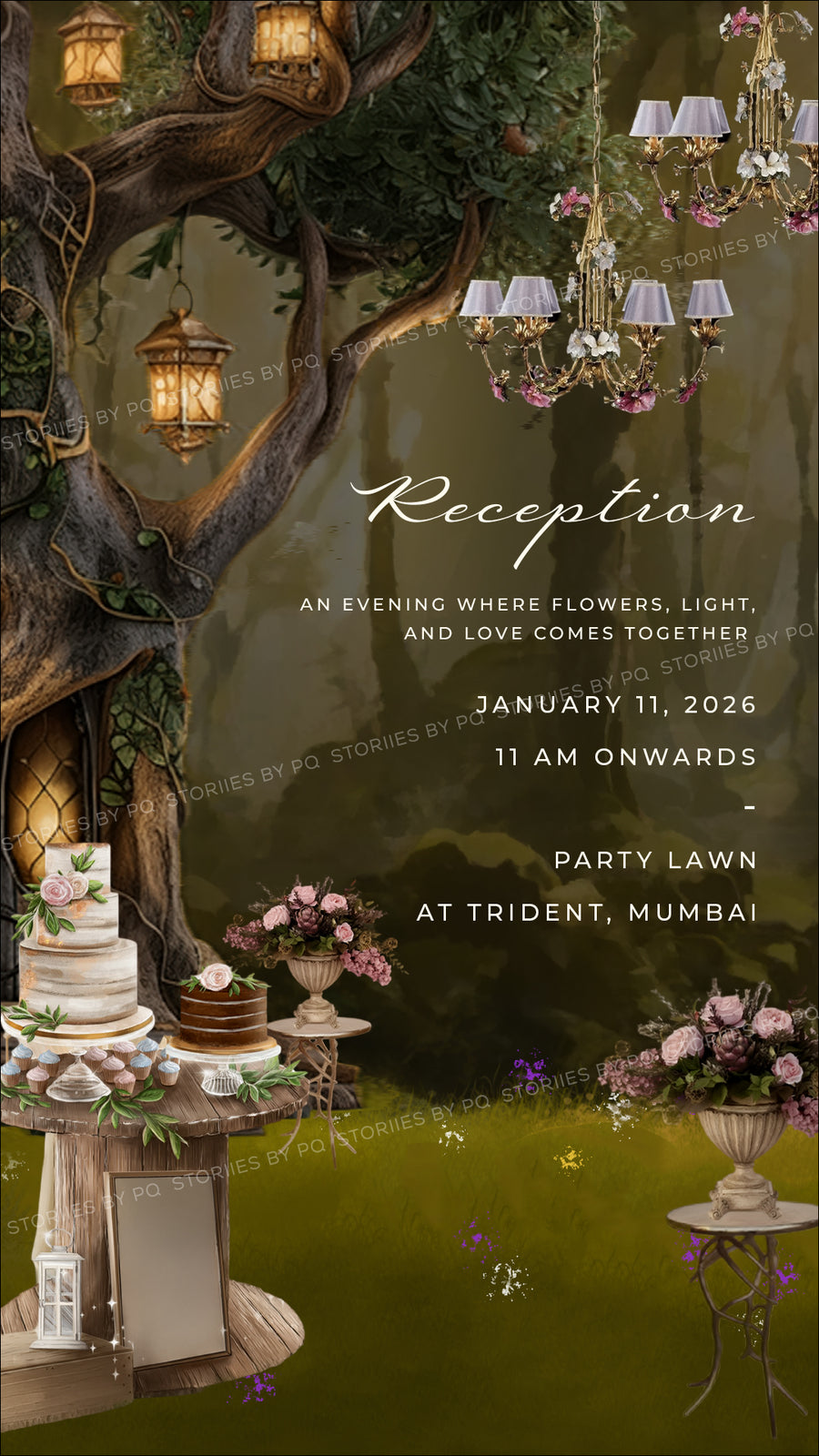 Enchanted Forest – Luxury Wedding Invitation