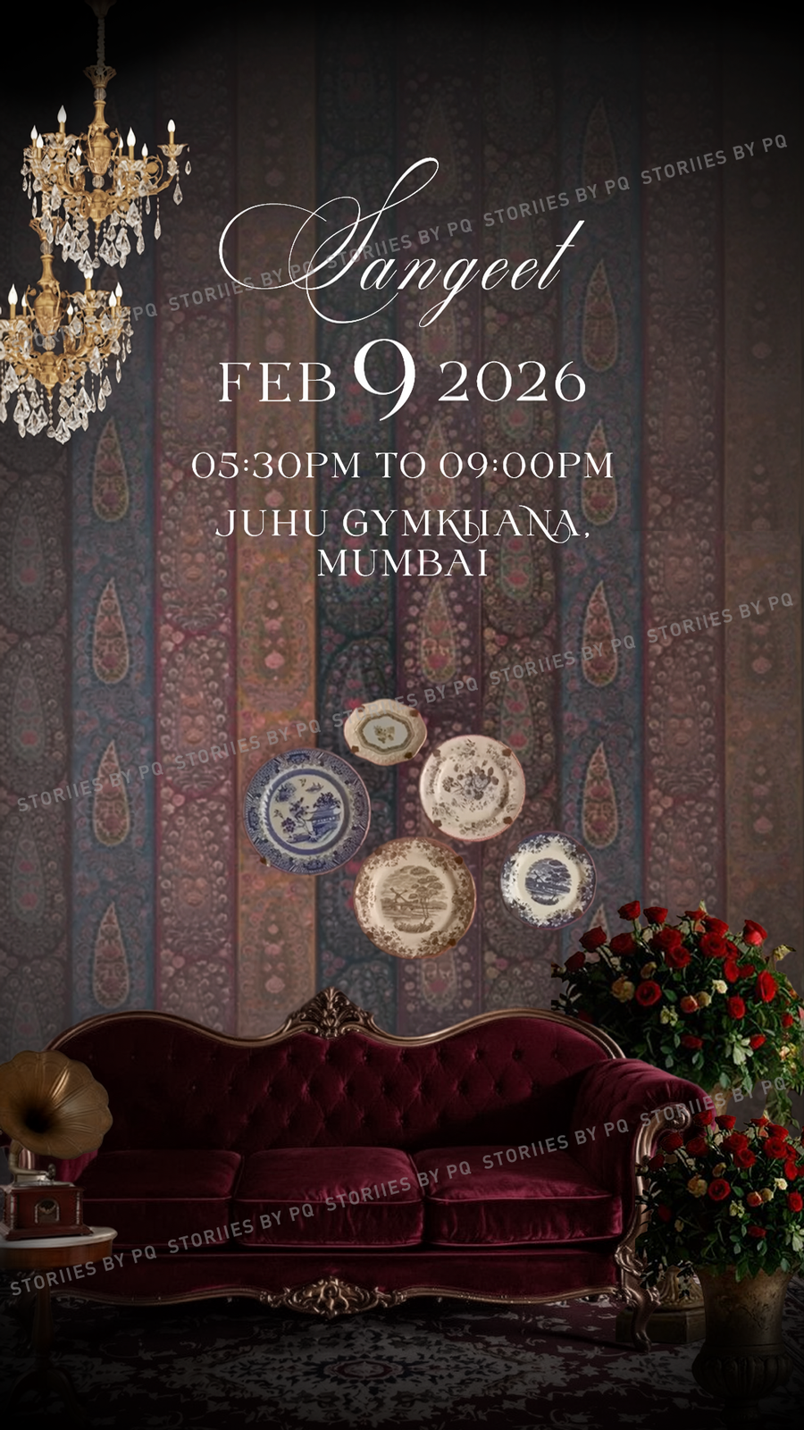 The Signature Wall – Luxury Wedding Invitation