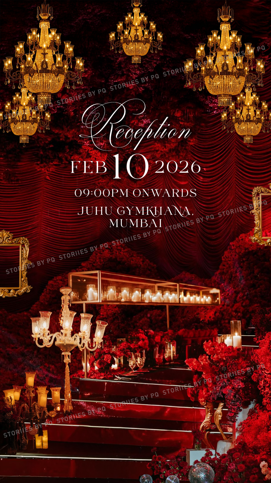 The Signature Wall – Luxury Wedding Invitation