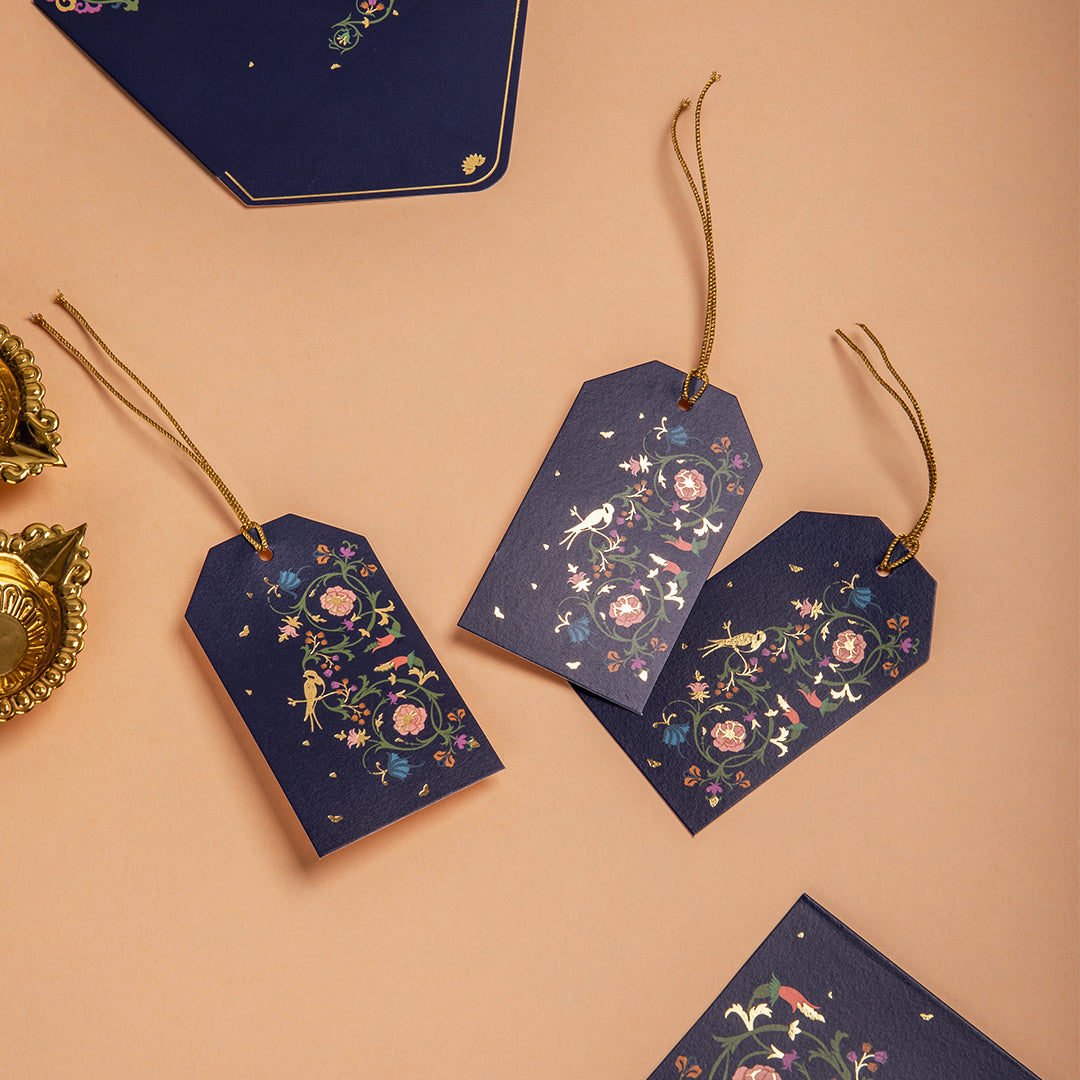 BLOOMING BLUES  - Gift Tags