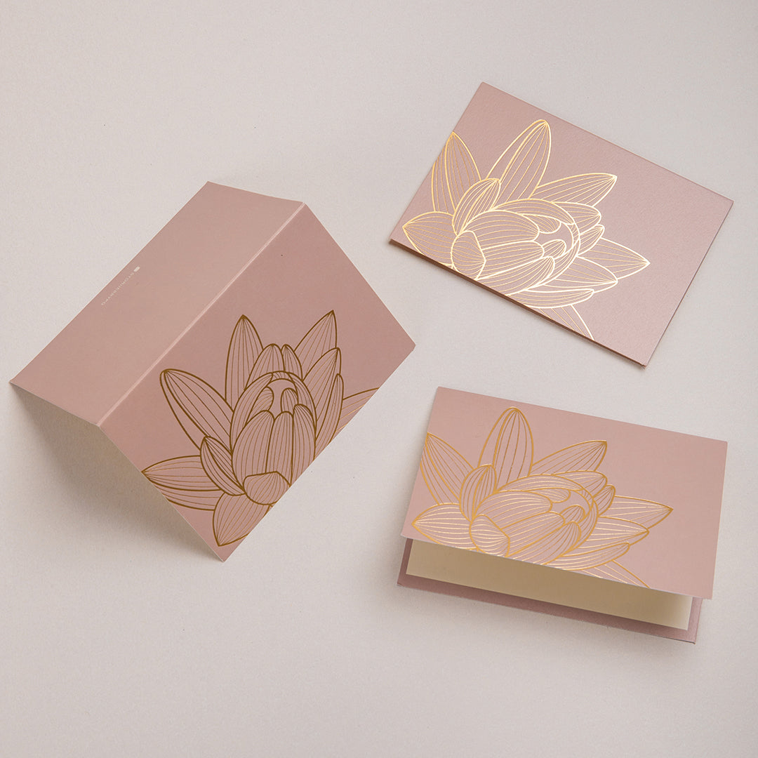 LOTUS HARMONY - Fold Cards