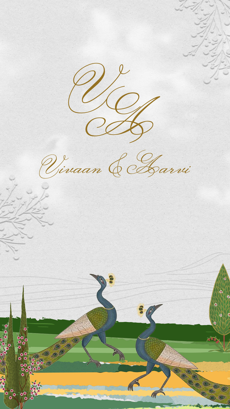 Embossed Legacy – Luxury Wedding Invitation Video