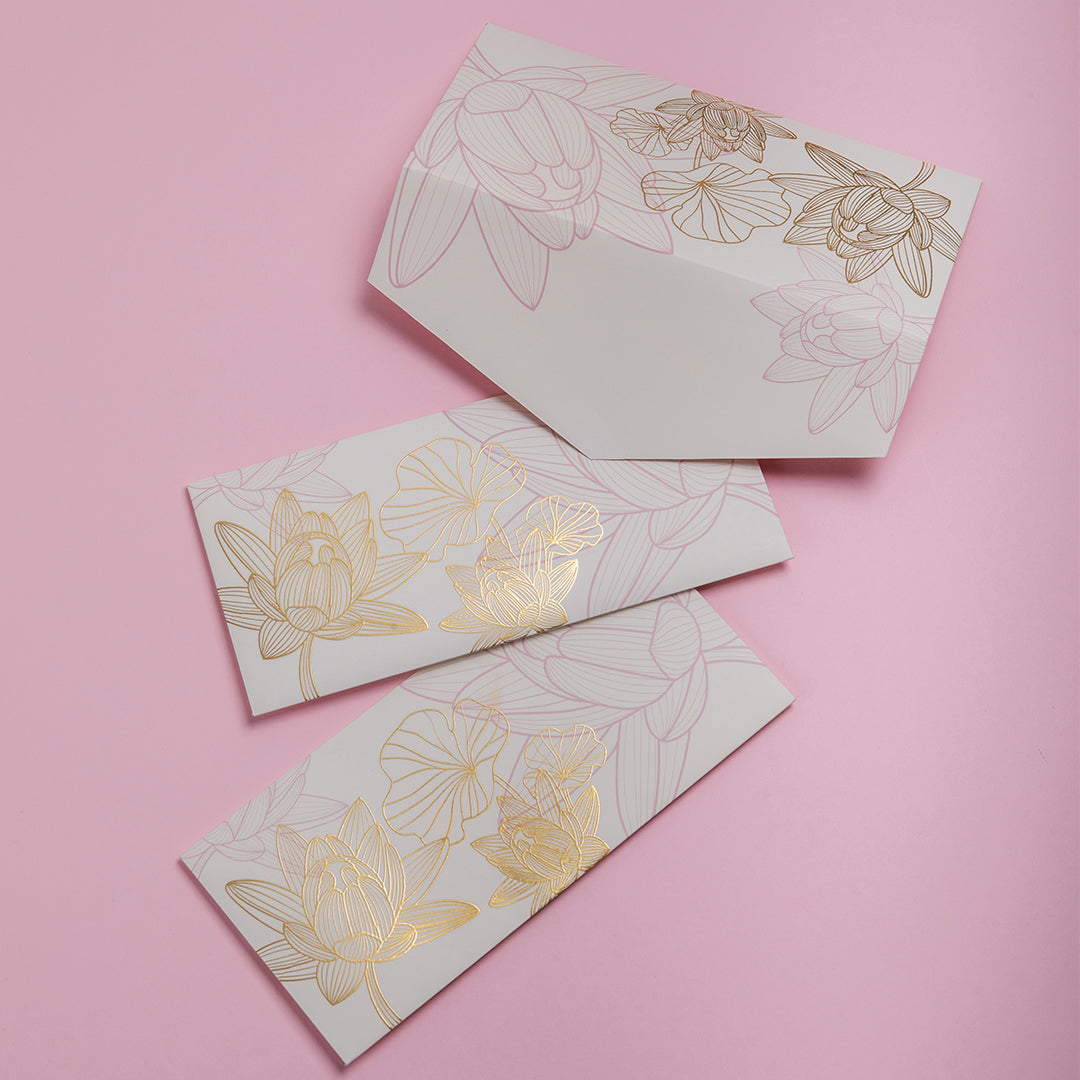 WHITE LOTUS - Money Envelopes